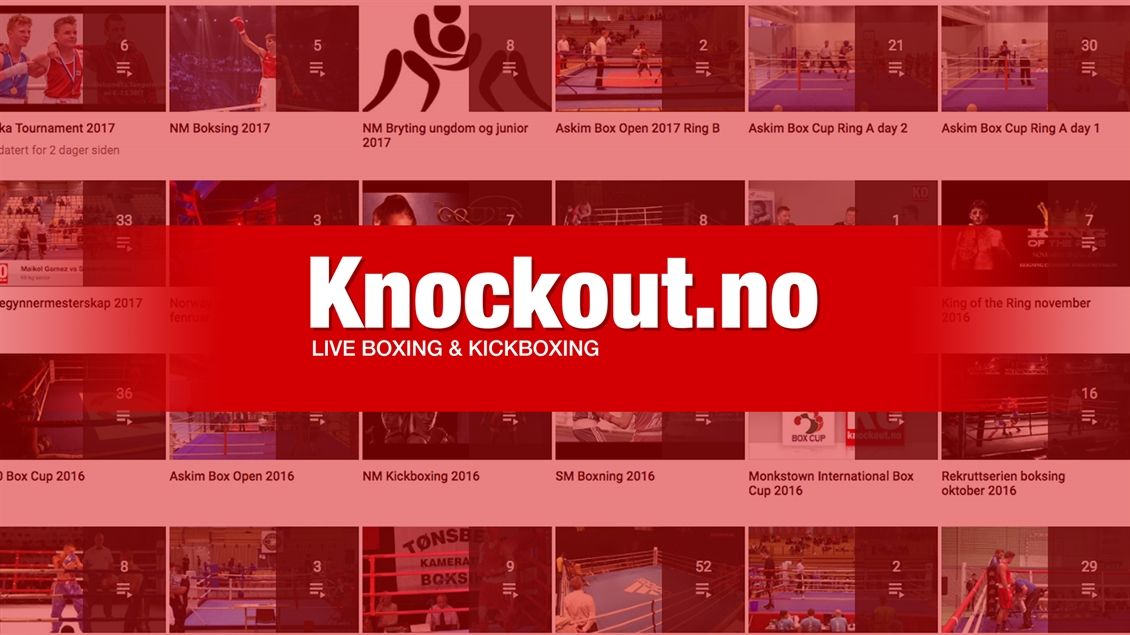Live stream boxing and kickboxing