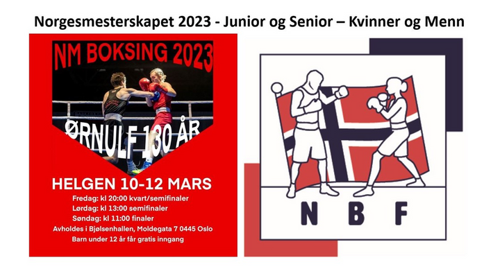 NM boksing semifinaler og finaler i dag