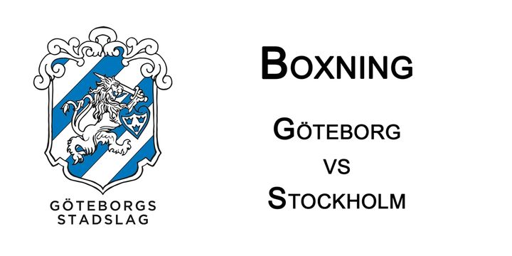 Stadskamp i Boxning Göteborg vs Stockholm